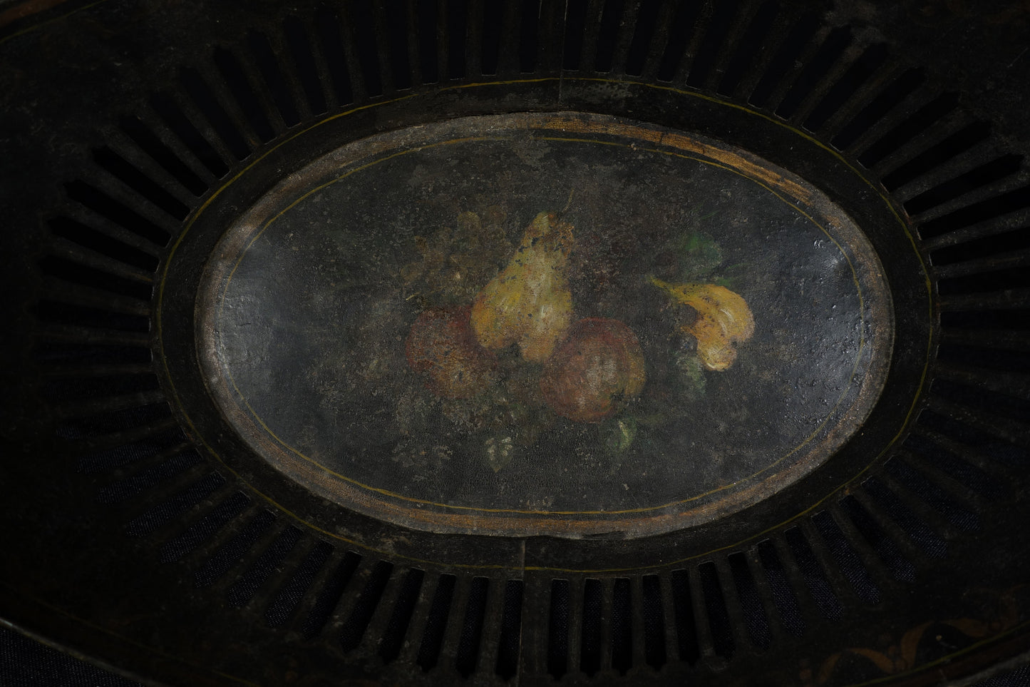 Reticulated Toleware Tray