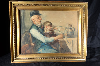 Julius Schledorn Watercolor