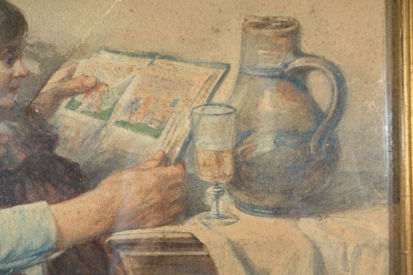 Julius Schledorn Watercolor