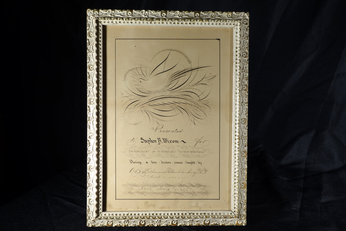 Calligraphy Dove Award
