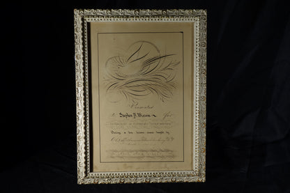Stag and lion Calligraphies