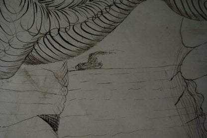 Stag and lion Calligraphies