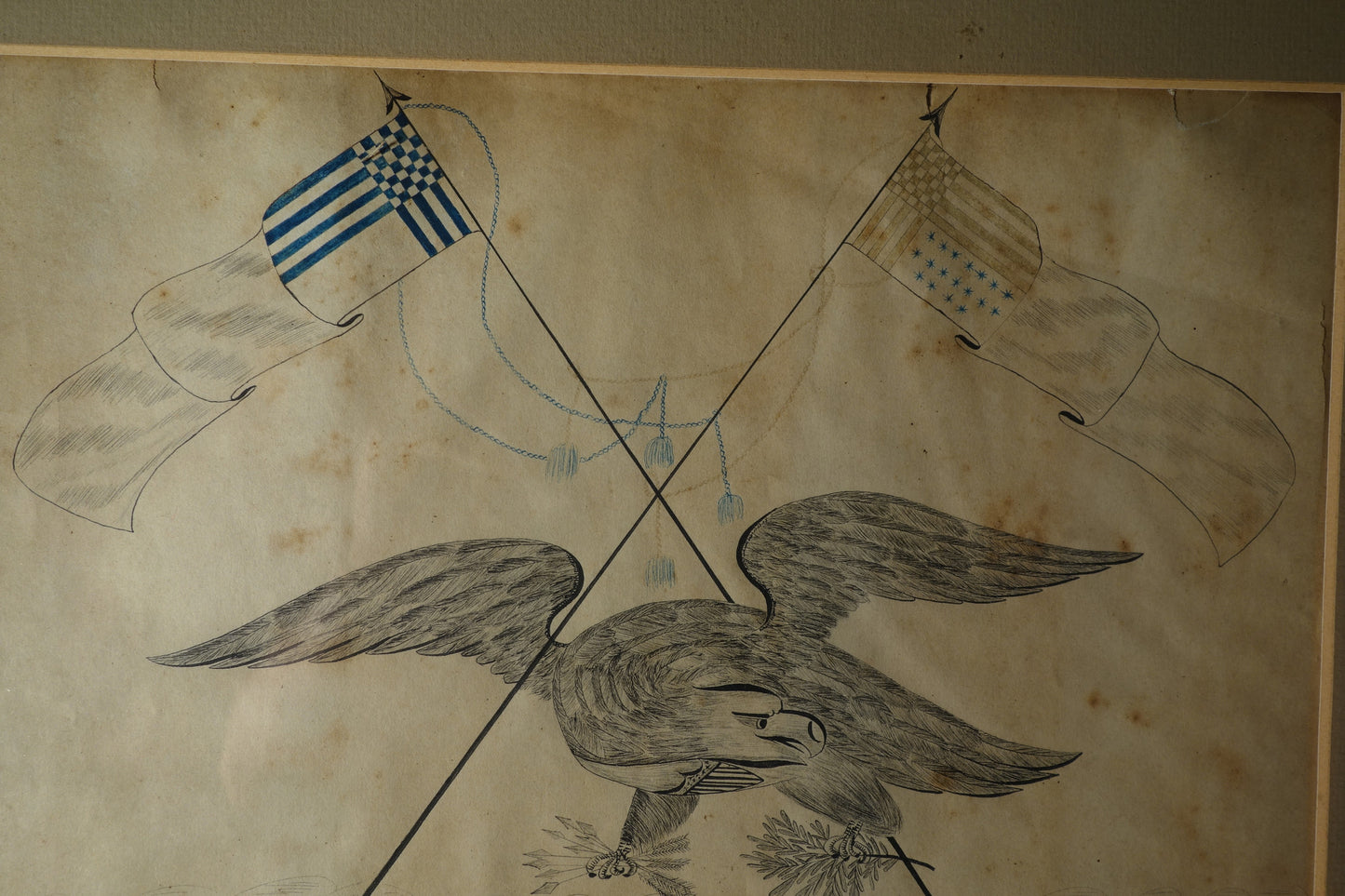 Eagle Calligraphy Washington Tribute