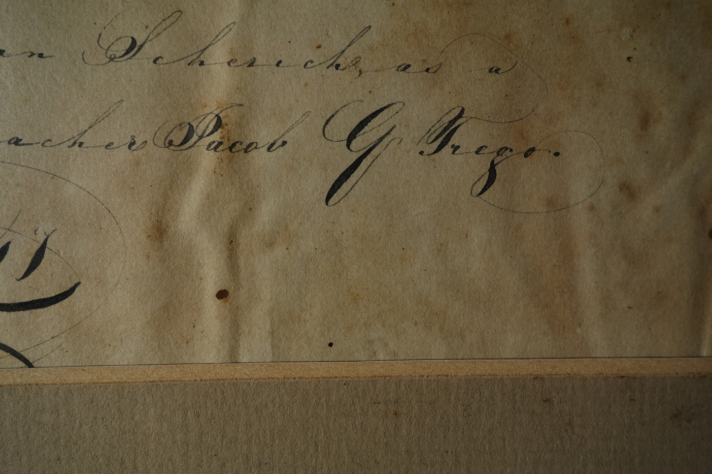 Eagle Calligraphy Washington Tribute