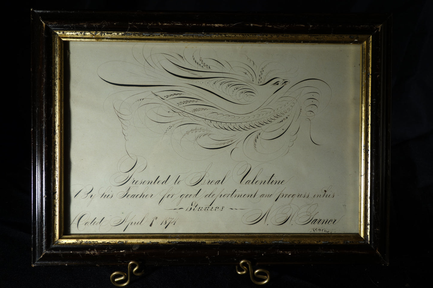 Calligraphy Dove Award