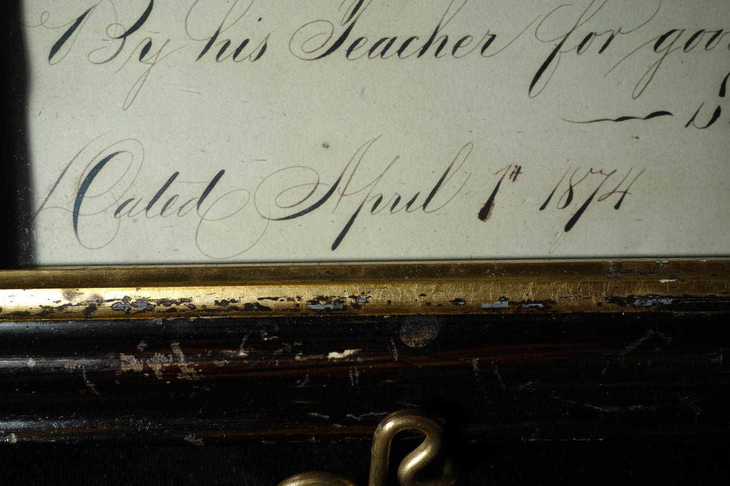 Calligraphy Dove Award