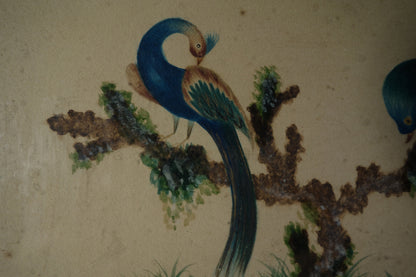 Drawing of Two Exotic Birds