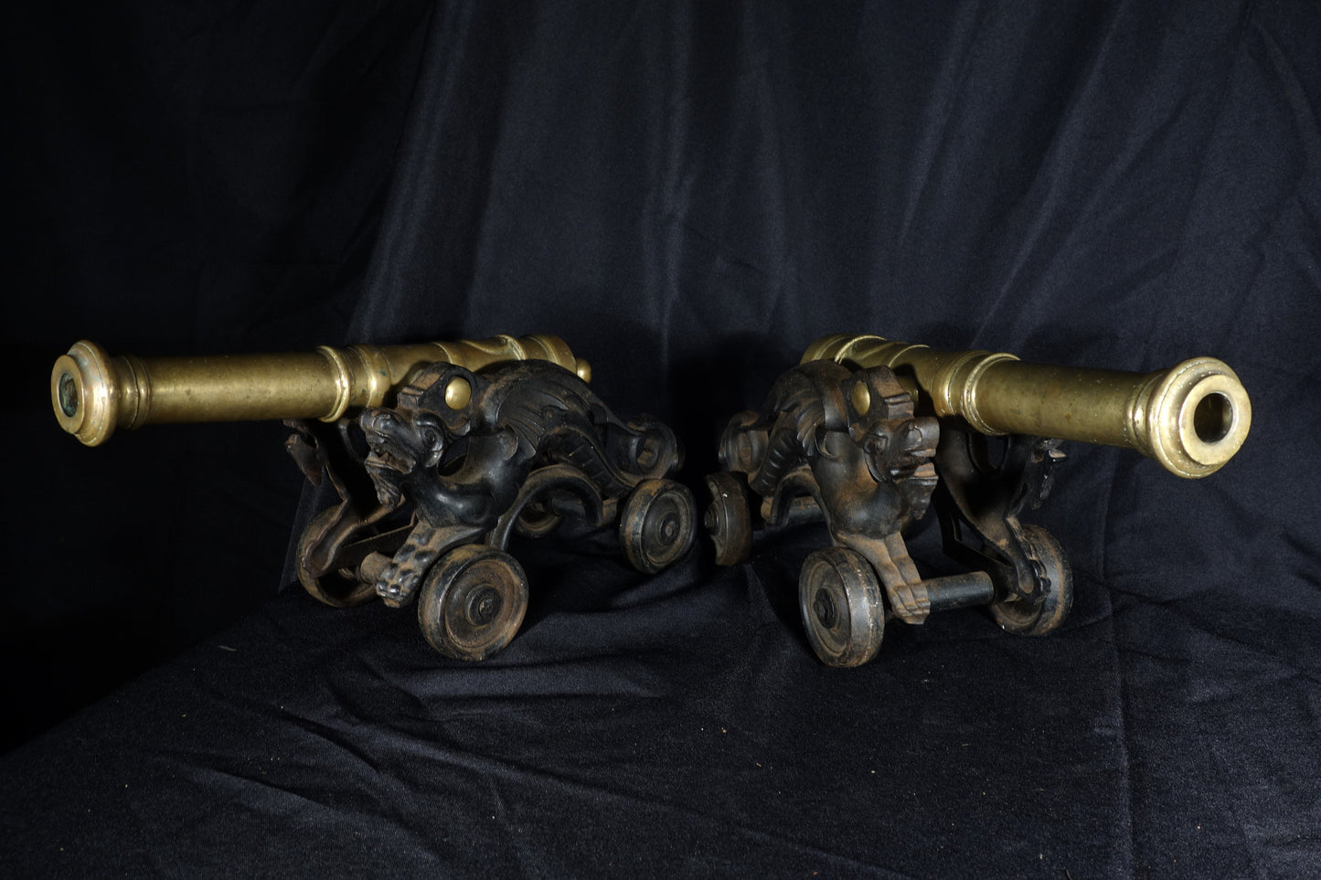 Pair of Signal Cannons
