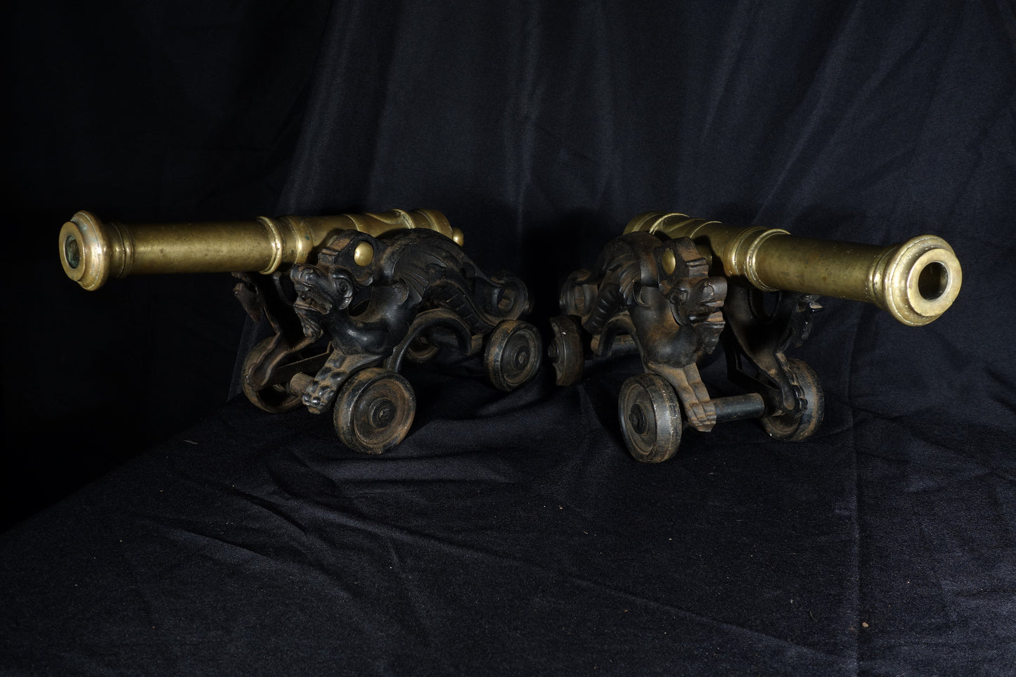 Pair of Signal Cannons