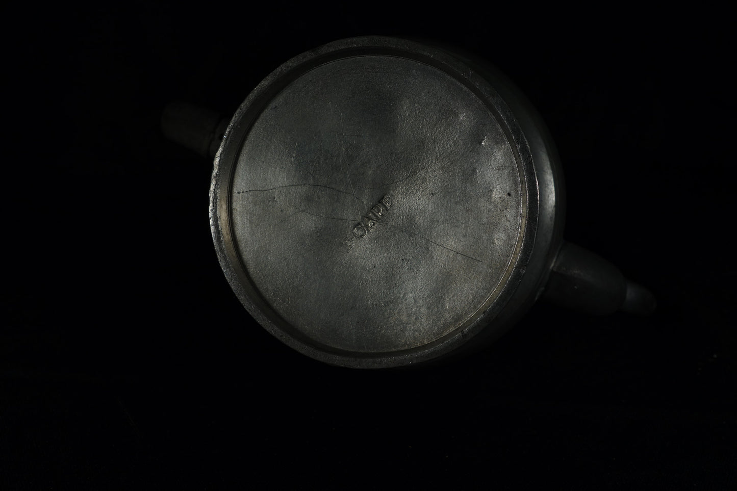 E. Capen Pewter Tea Pot