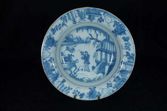 Brislington Delft Soup Plate