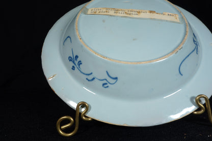 Brislington Delft Soup Plate