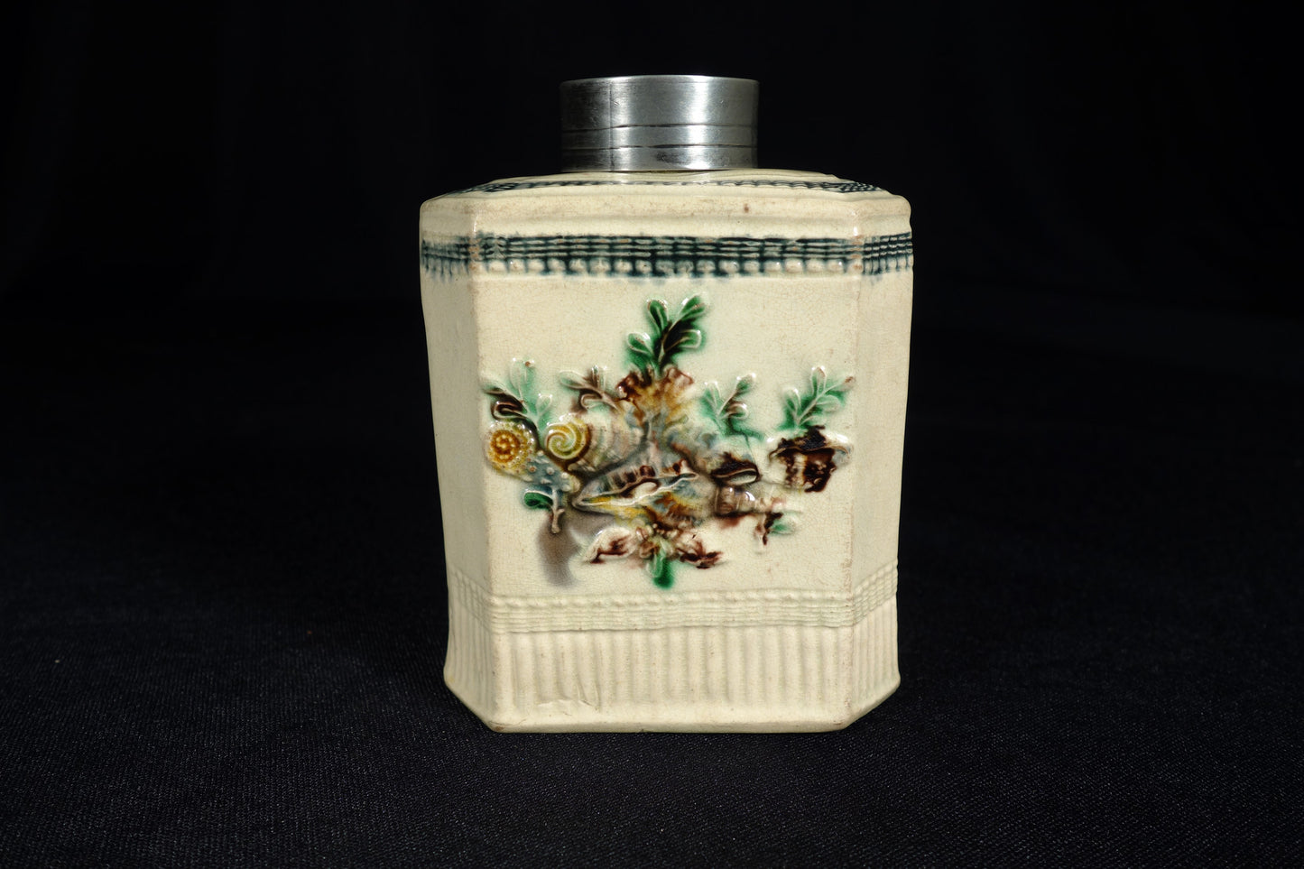 William Greatbatch Shell Tea Caddy