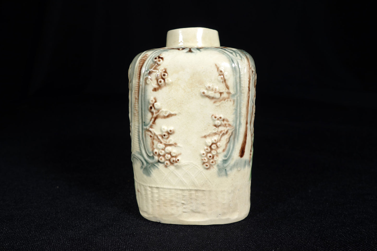 William Greatbatch "Fruit Basket" Tea Caddy