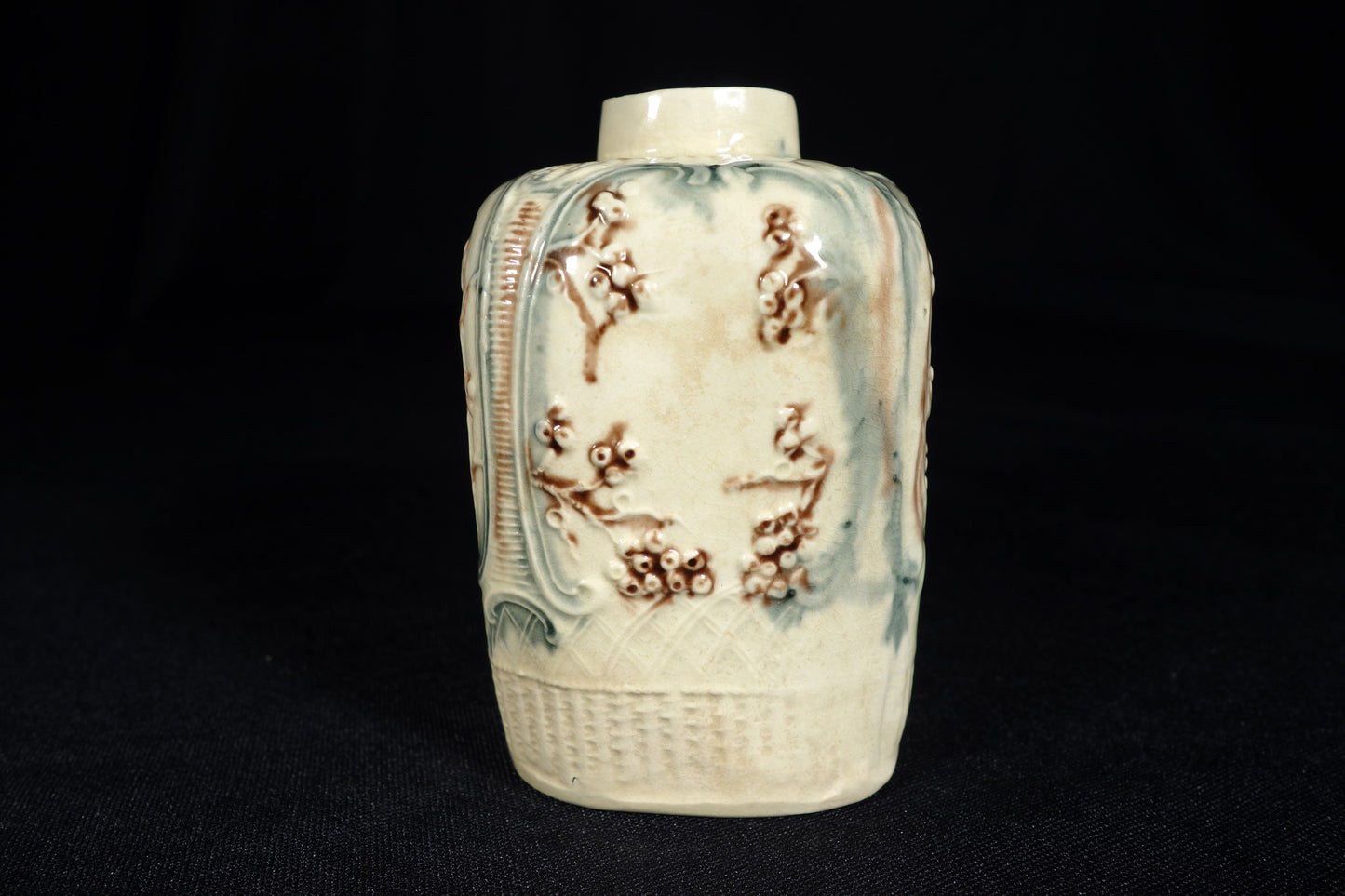 William Greatbatch "Fruit Basket" Tea Caddy