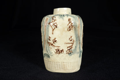 William Greatbatch "Fruit Basket" Tea Caddy