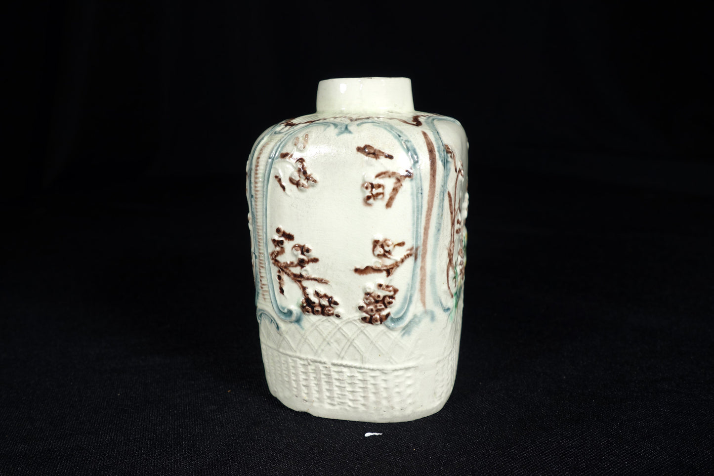 William Greatbatch "Fruit Basket" Tea Caddy