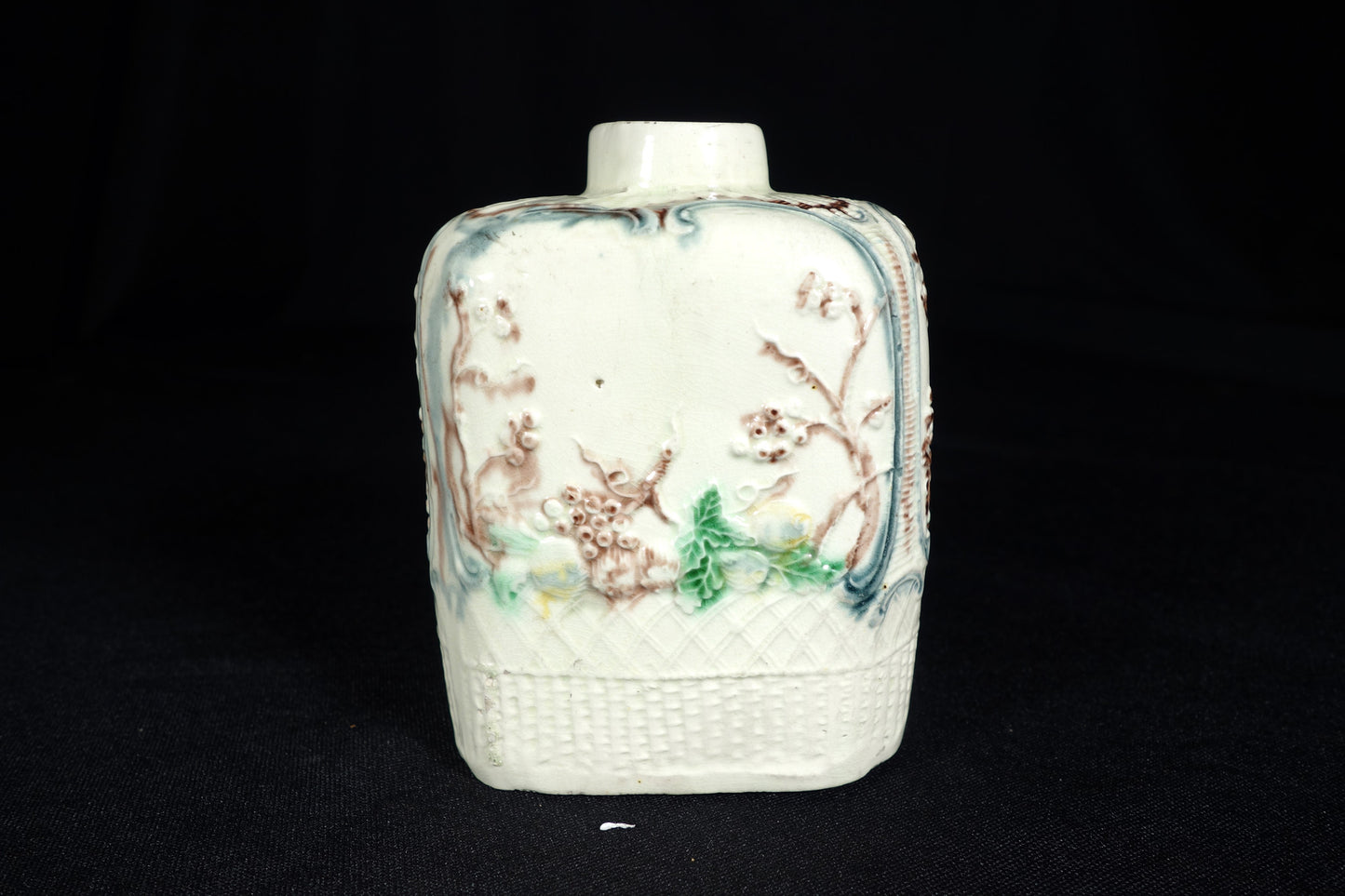 William Greatbatch "Fruit Basket" Tea Caddy