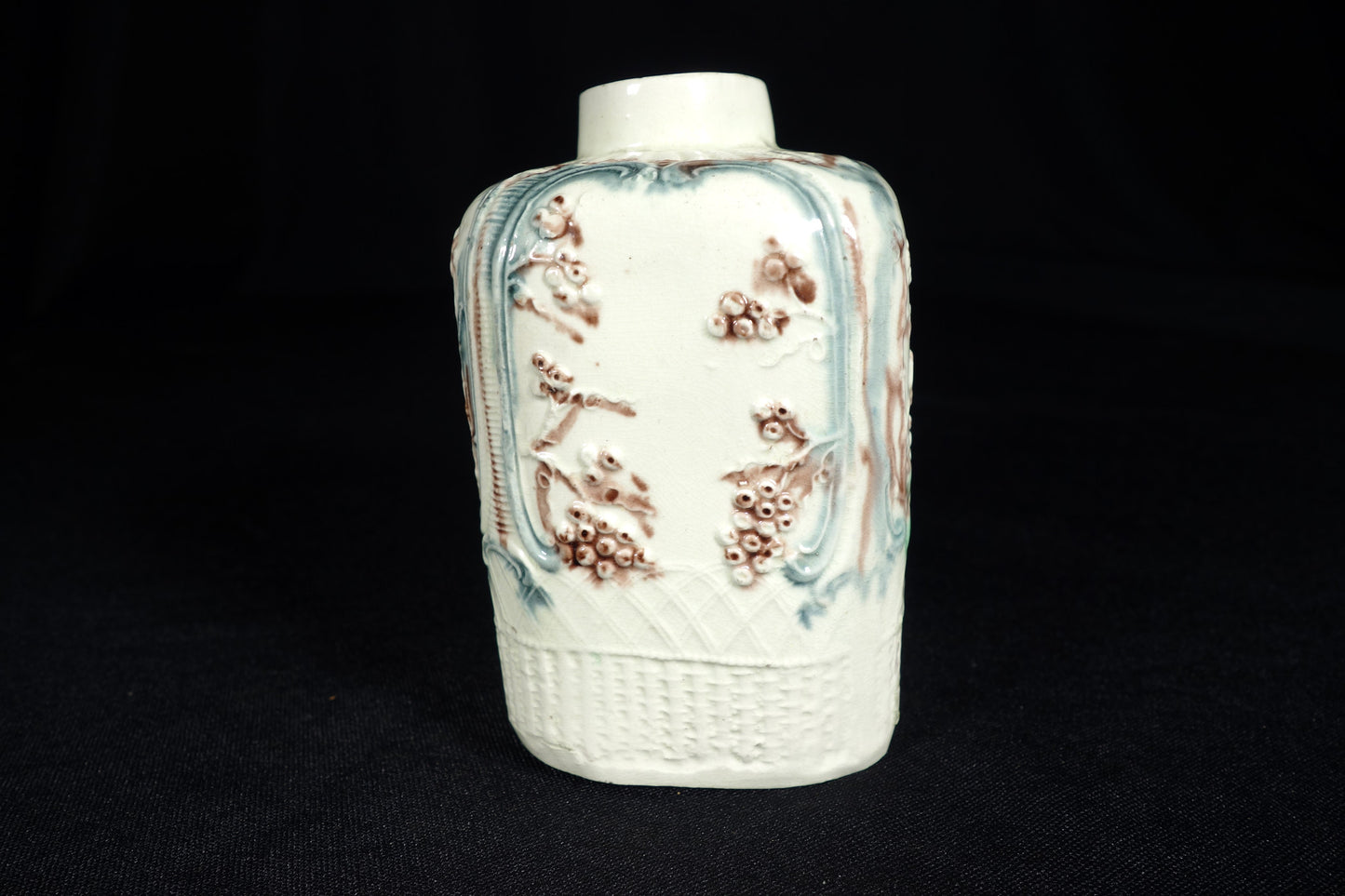 William Greatbatch "Fruit Basket" Tea Caddy
