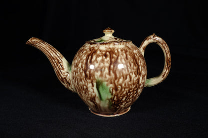 Tortoiseshell glaze "Whieldon" Teapot
