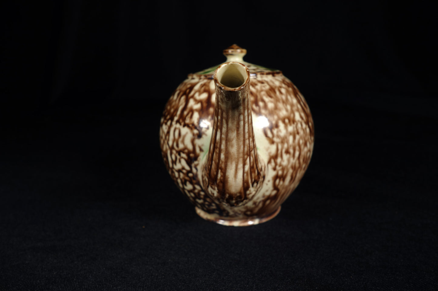 Tortoiseshell glaze "Whieldon" Teapot