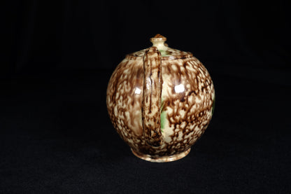 Tortoiseshell glaze "Whieldon" Teapot