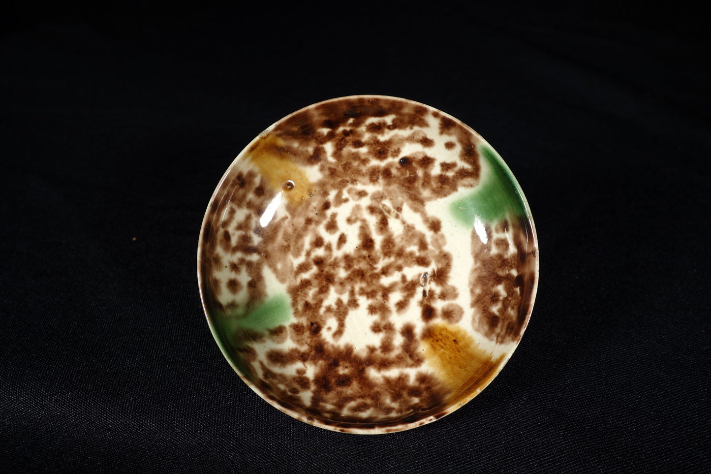 Whieldon-Type Tea Bowl and saucer