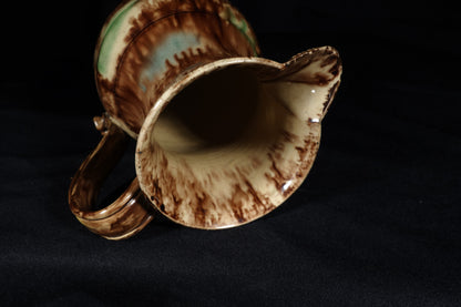 Large Tortoiseshell Glaze Pitcher