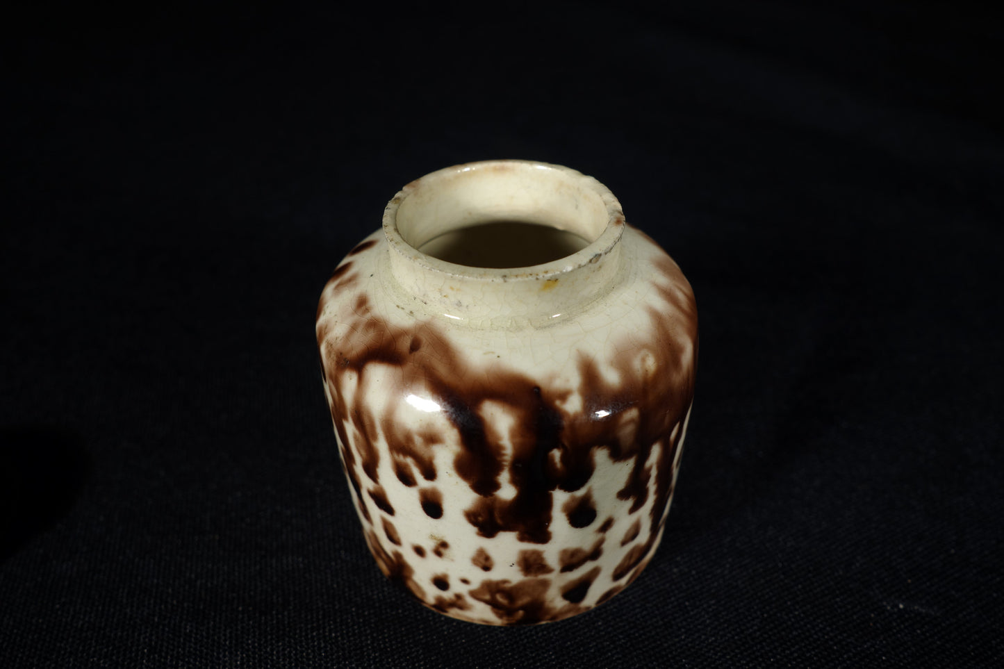 Whieldon Tortoiseshell Glaze Jar