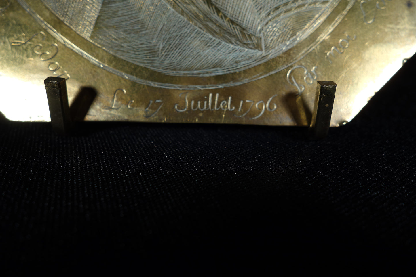 Brass Engraved Printing Plate