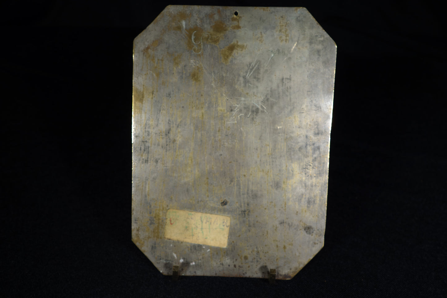Brass Engraved Printing Plate