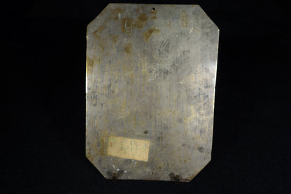 Brass Engraved Printing Plate