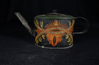 Tole Ware Teapot