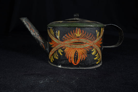 Tole Ware Teapot