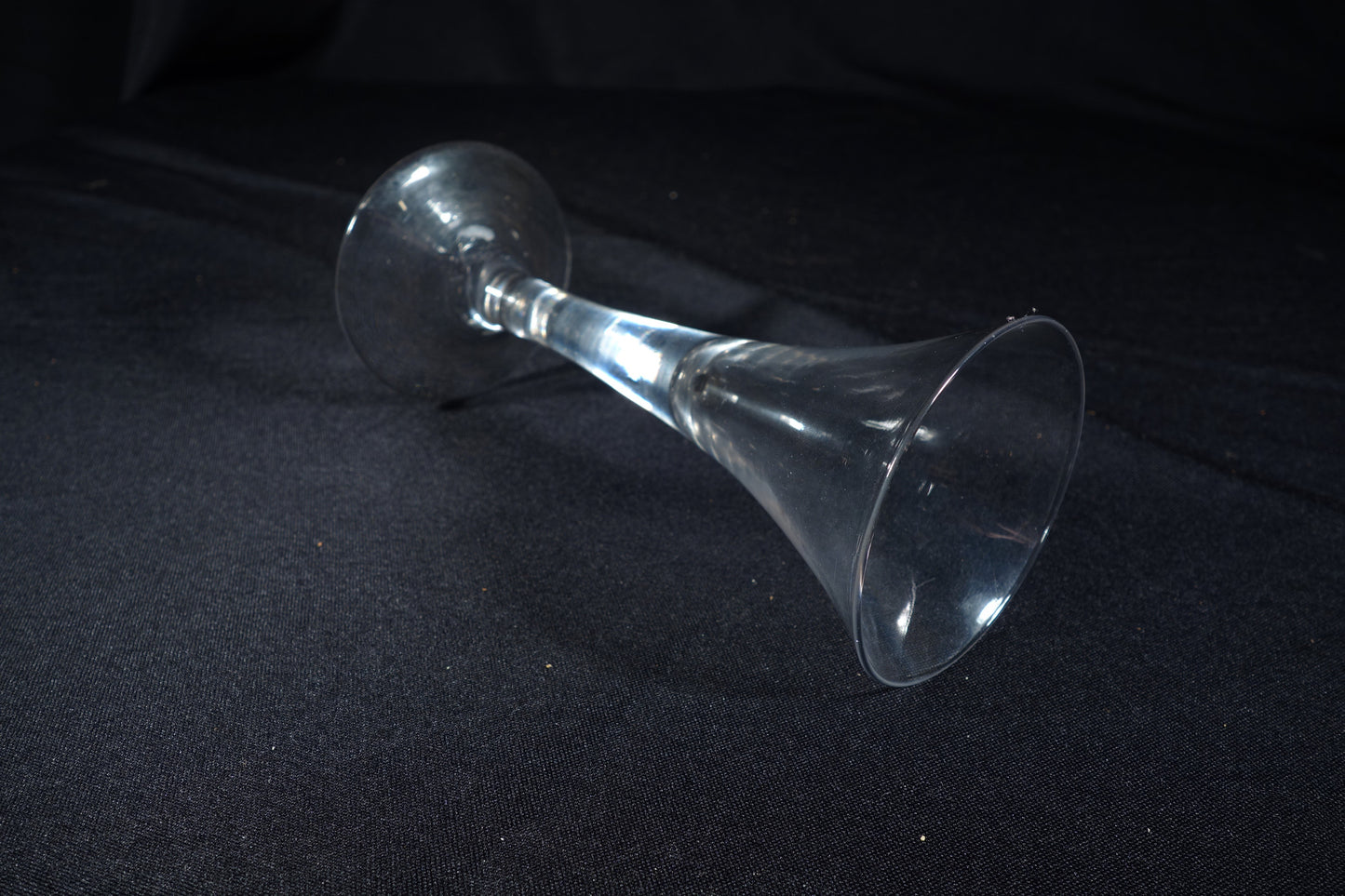 Large Trumpet Wine Glass