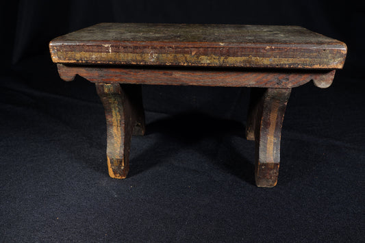 Painted Cricket Stool