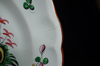 Strasbourg Faience Plate