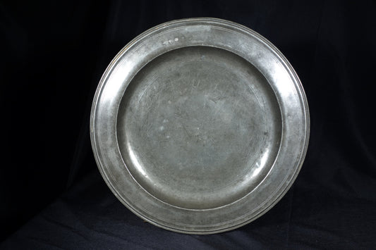 William Banckes Pewter Charger