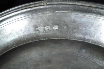 William Banckes Pewter Charger