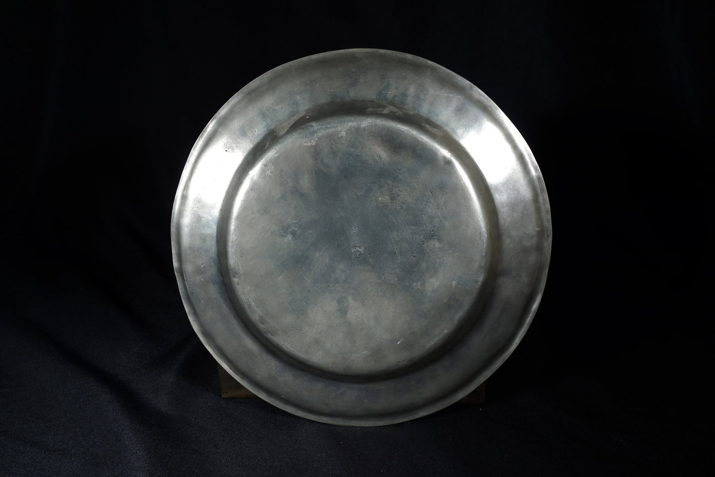 Engraved Pewter Plate