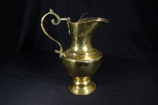Massive Brass Pitcher