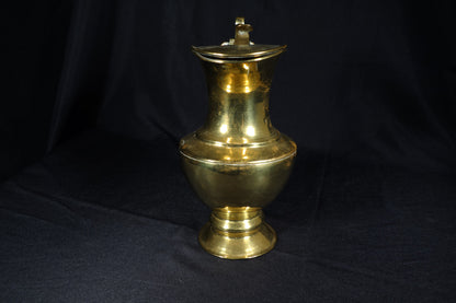 Massive Brass Pitcher