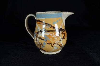 Marbleized Mocha Ware Jug
