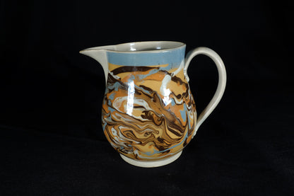 Marbleized Mocha Ware Jug