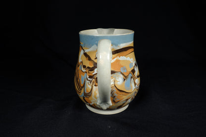 Marbleized Mocha Ware Jug