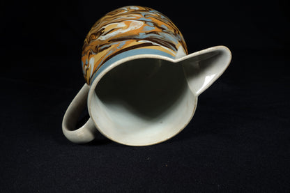 Marbleized Mocha Ware Jug