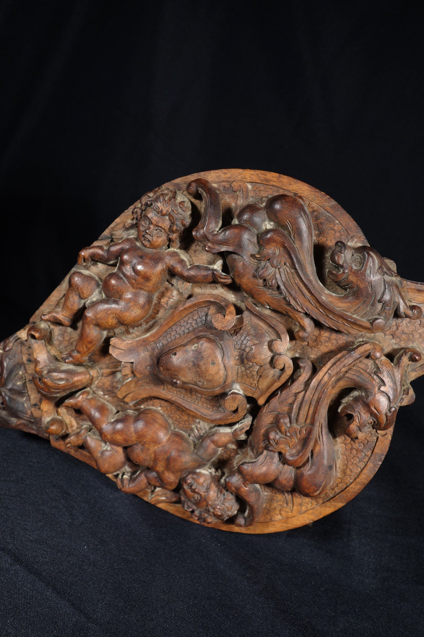 Renaissance Revival Carved Bellows