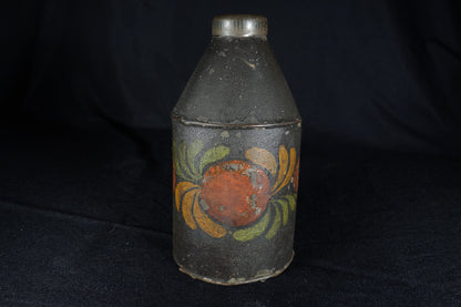 Tole Ware Tea Caddy