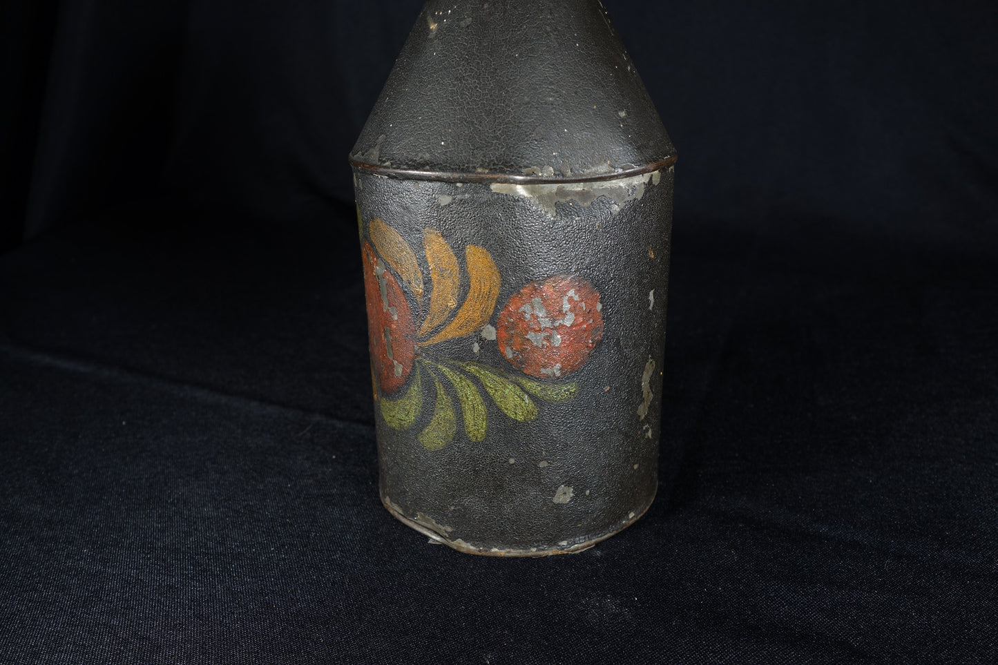 Tole Ware Tea Caddy