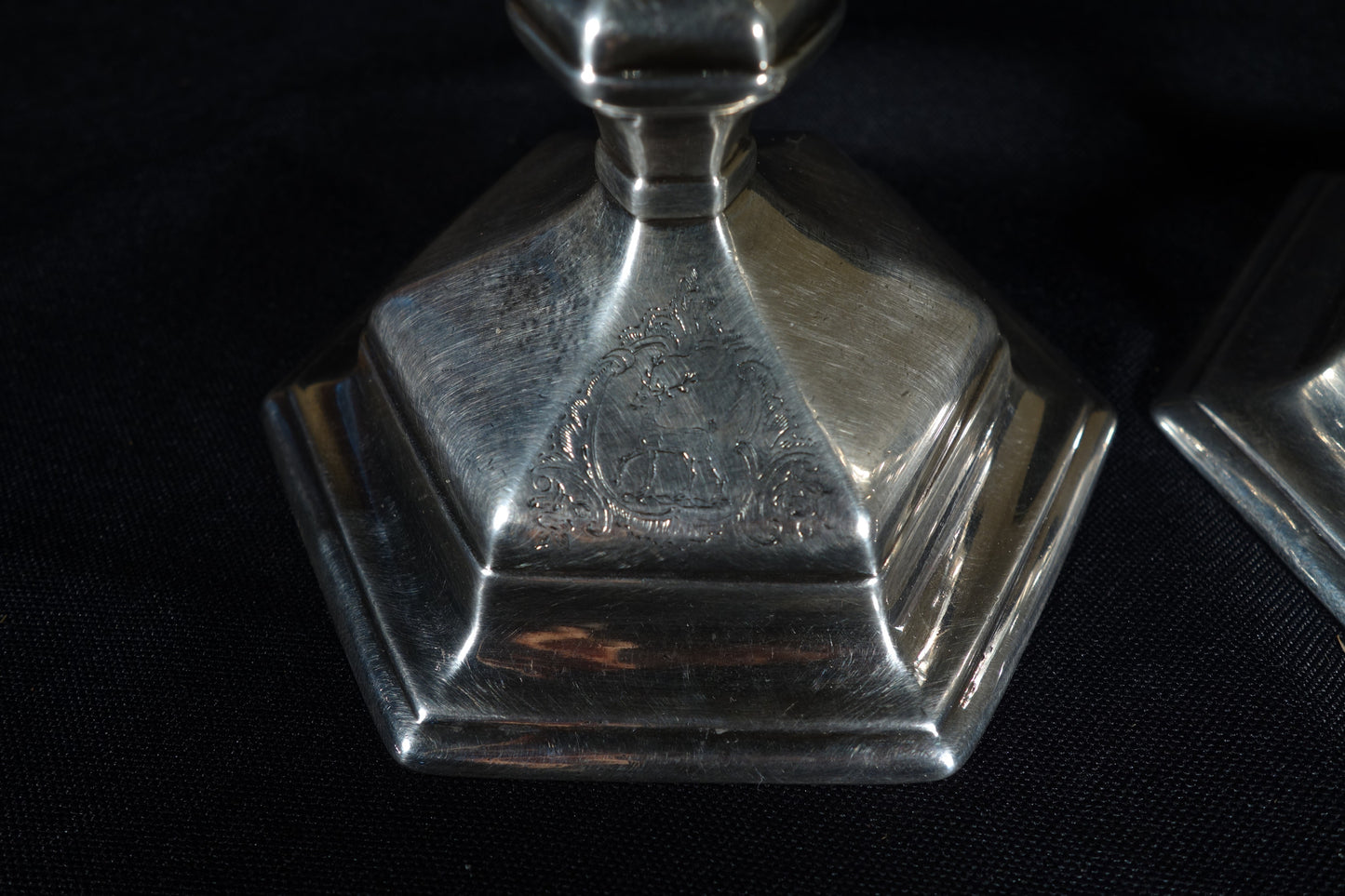 George I Silver Candlesticks